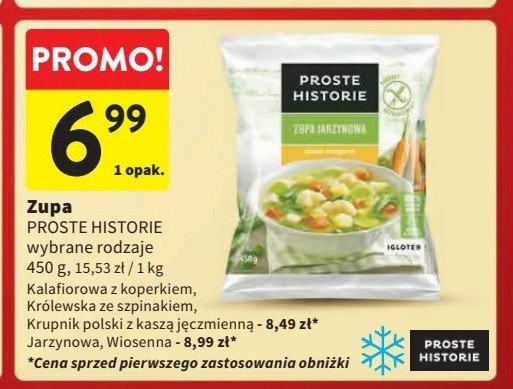 Zupa wiosenna Iglotex proste historie promocja