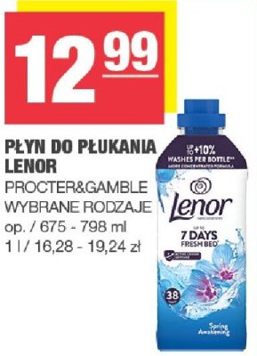 P艂yn do p艂ukania Lenor promocja w SPAR