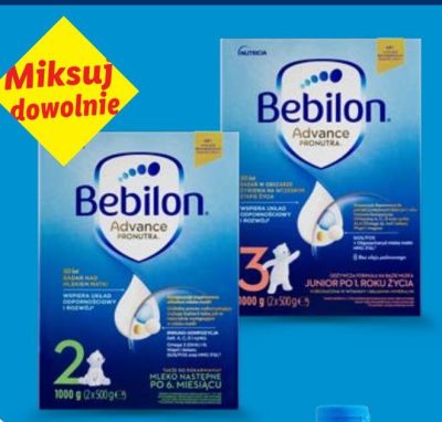 Mleko Bebilon 2, 3, 4 lub 5 promocja w Lidl