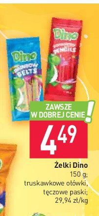 Żelki belts Dino promocja