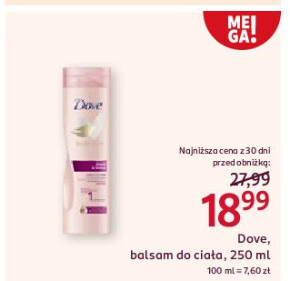 Balsam do ciała glow & shine DOVE BODY LOVE promocja