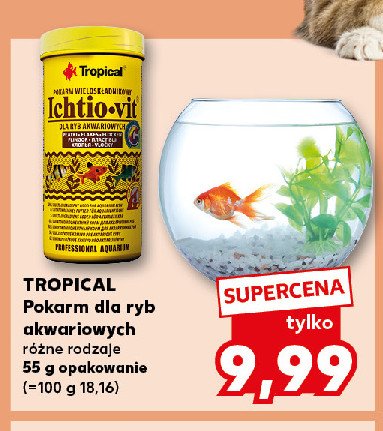 Pokarm ichtio-vit Tropical promocja w Kaufland