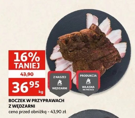 Boczek w臋dzony parzony Auchan promocja