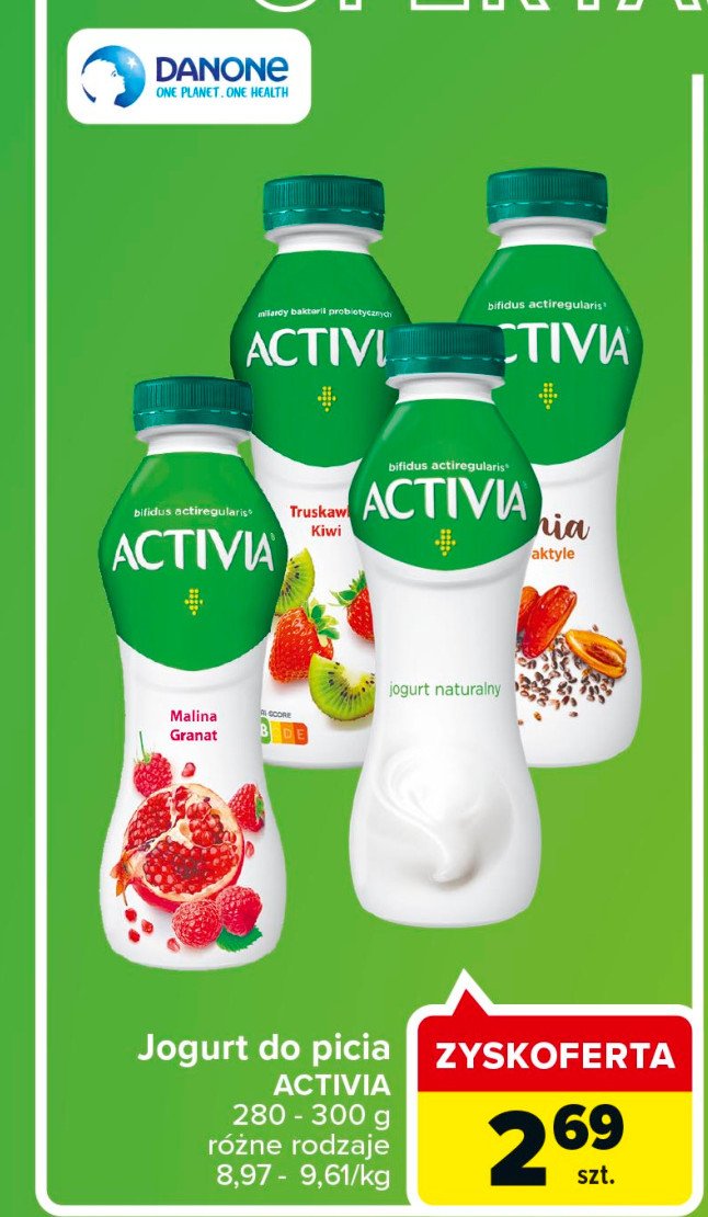 Jogurt chia i daktyle Danone activia promocje