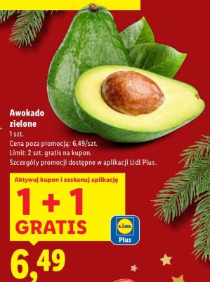 Awokado Awokado zielone promocja w Lidl