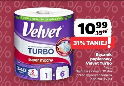 Ręcznik papierowy Turbo super mocny promocja w Netto