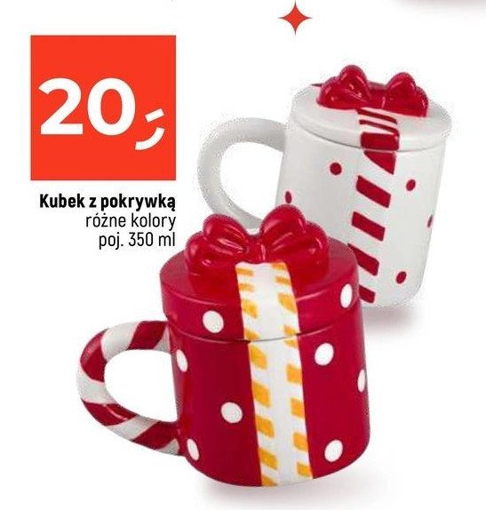 Kubek z pokrywą 350 ml promocja