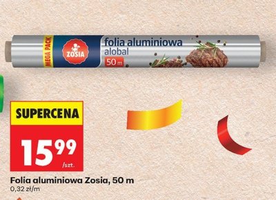 Folia aluminiowa Zosia promocja w Biedronka