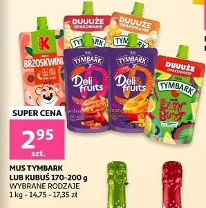 Mus jabłko-pomarańcza-banan-kalamansi Tymbark exotic boost promocja