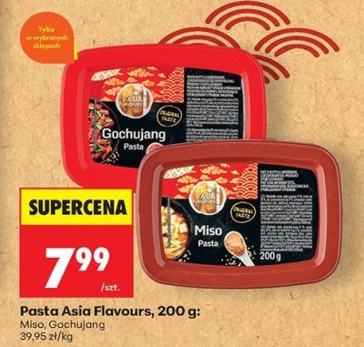 Pasta Asia Flavours 200 g Miso promocja w Biedronka