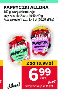 Papryczki czereśniowe żółte z serem Allora! promocja