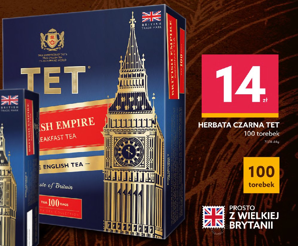 Herbata Tet british empire promocje