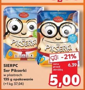 Ser pikserki bez laktozy Sierpc promocja w Kaufland