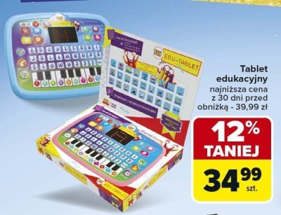Tablet edukacyjny promocja w Carrefour