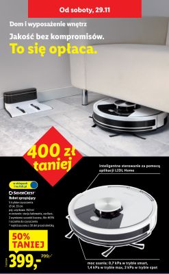 Robot sprzątający  promocja w Lidl