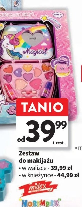 Zestaw do makija偶u walizka jednoro偶ec promocja