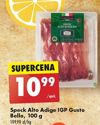 Szynka speck alto adige igp Gustobello promocja