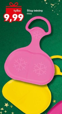 Ślizg śnieżny duży promocja w Kaufland