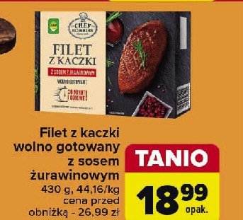 Filet z kaczkki z sosem żurawinowym Ami promocja