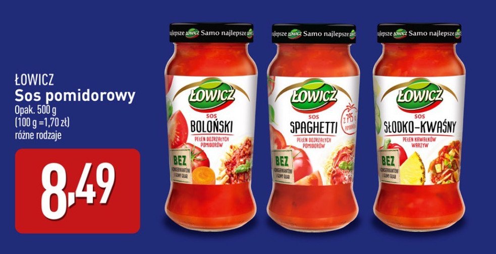 Sos bolo艅ski 艁owicz promocja