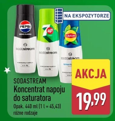 Koncentrat napoju do saturatora różne rodzaje promocja w Aldi