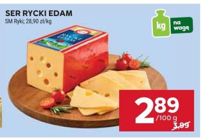 Ser Rycki Edam  promocja w Stokrotka