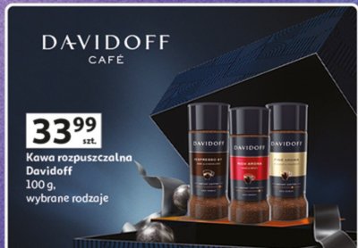 Kawa rozpuszczalna Davidoff 100 g, wybrane rodzaje promocja w Auchan