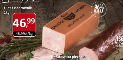 Filet z Bobrownik wędlina 1kg promocja w Market Point