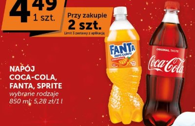 Napój Coca-Cola 850ml promocja w Groszek