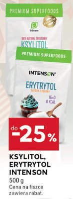 Ksylitol, erytrytol Intenson promocja w Stokrotka