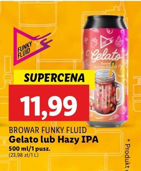 Piwo FUNKY FLUID MATE NEW ZELAND OCEANIC HAZY IPA promocja