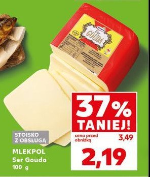Ser gouda Mlekpol promocja