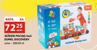 Jeździk pociąg 4w1 Dumel discovery promocja