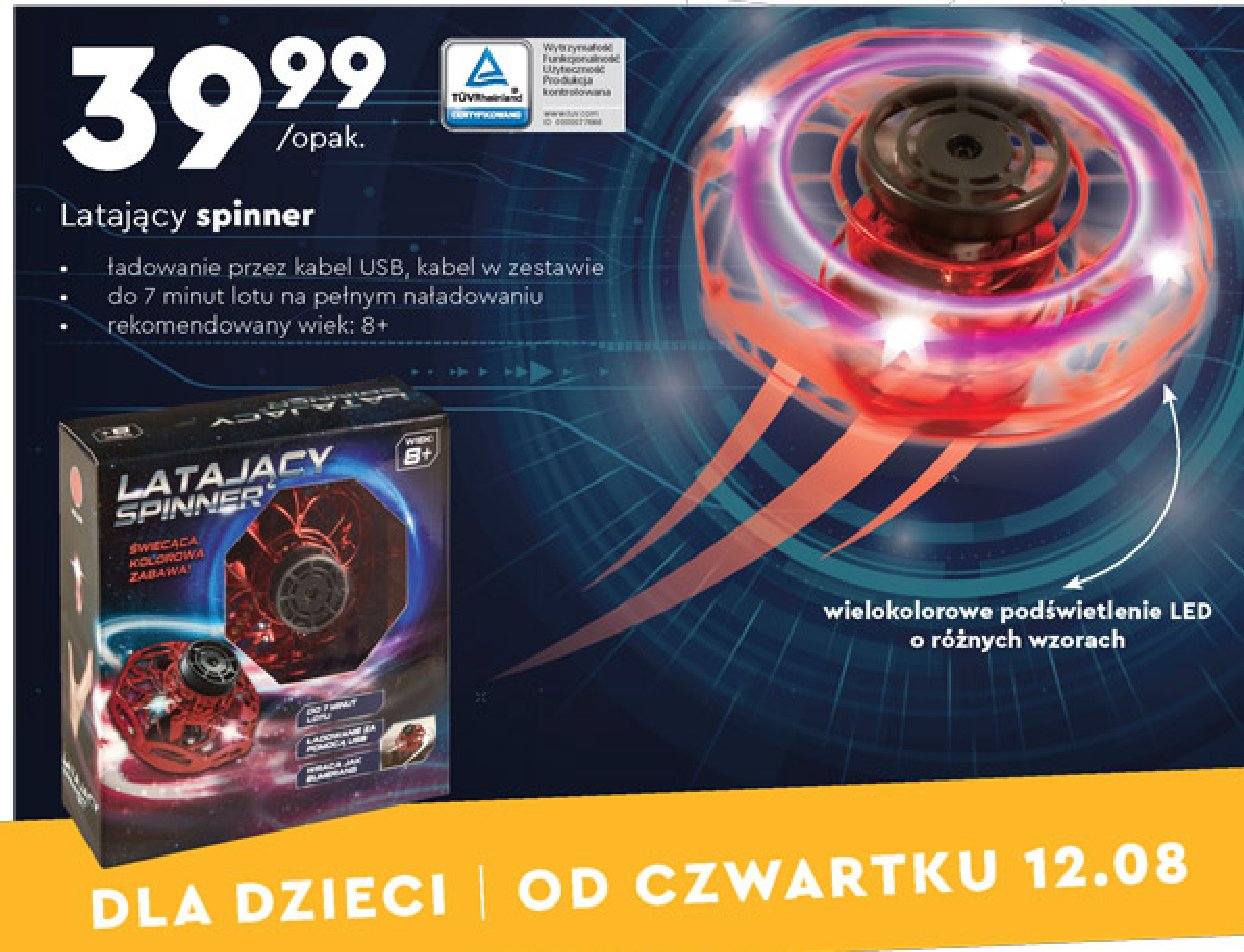 Lataj膮cy spinner promocja