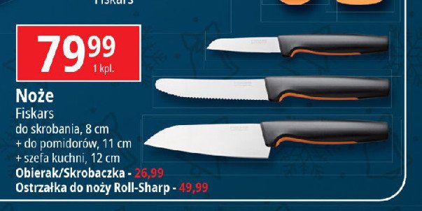 Nóż do skrobania 8 cm Fiskars promocja