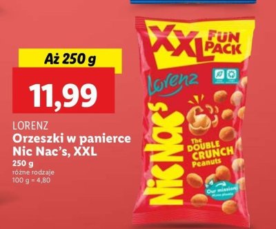 Orzeszki Lorenz nic nac's promocja