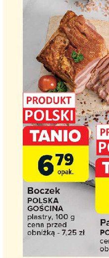 Boczek Polska gościna promocja w Carrefour