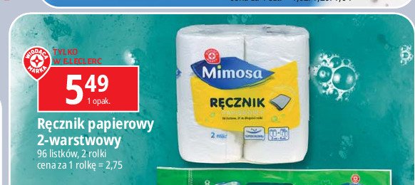 Recznik papierowy Wiodąca marka mimosa promocja