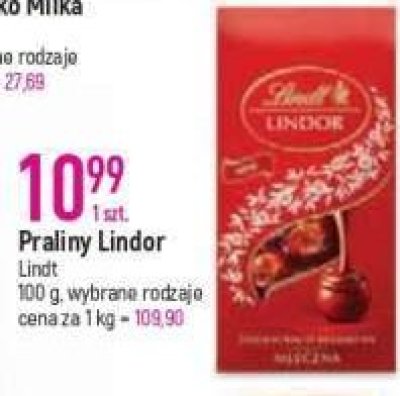Jajka mleczne Lindt lindor promocja