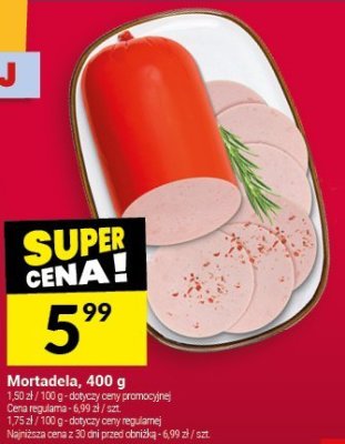 Mortadela, 400 g promocja w Twój Market