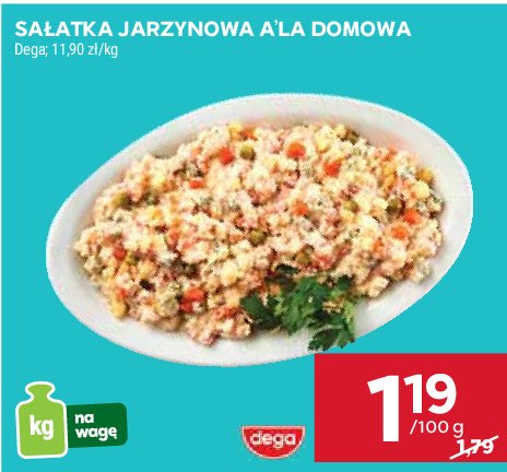 Sałatka a'la domowa Dega promocja