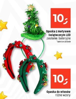 Opaska do włosów różne wzory promocja w Dealz