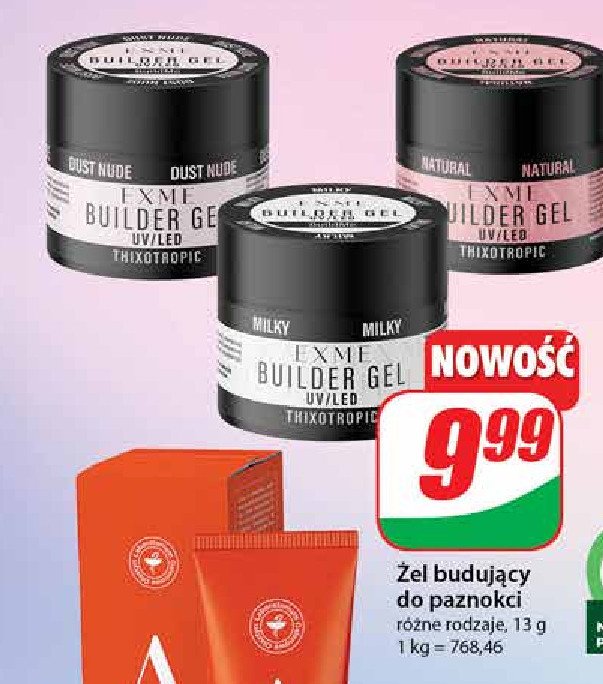 Żel do paznokci uv/led natural promocja