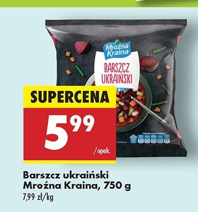 Barszcz ukraiński Mroźna kraina promocja