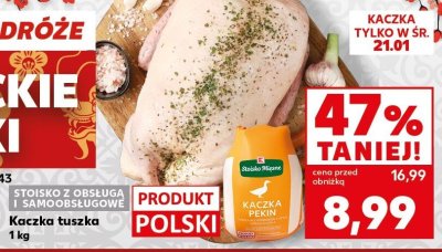 Kaczka tuszka promocja w Kaufland