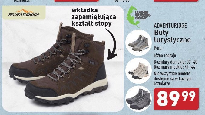 Buty turystyczne 37-40 ADVENTURIDGE promocja