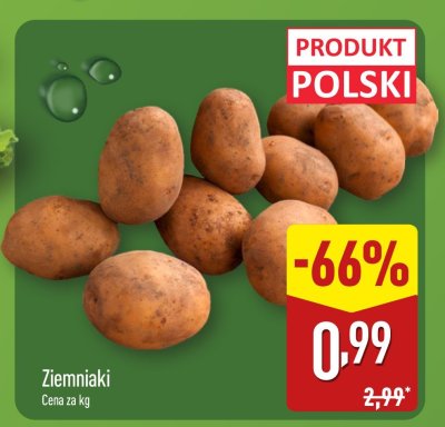 Ziemniaki s艂odkie bataty promocja w Aldi