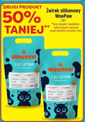 Żwirek silikonowy WowPaw promocja w POLOmarket