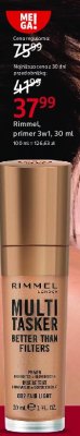 Wielofunkcyjny produkt do twarzy 002 fair light Rimmel the multi-tasker better than filters promocja