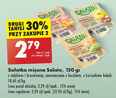 Sałatka ziemniaczana z boczkiem Salato promocja